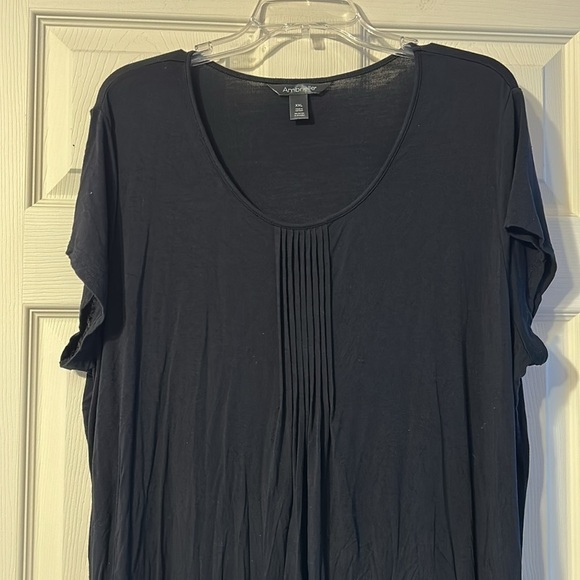 Ambrielle Black Nightgown Short Sleeve XXL - Picture 2 of 4